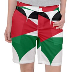 Heart-love-affection-jordan Women s Pocket Shorts