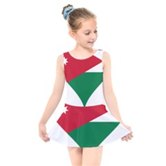 Heart-love-affection-jordan Kids  Skater Dress Swimsuit