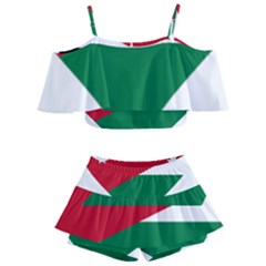 Heart-love-affection-jordan Kids  Off Shoulder Skirt Bikini