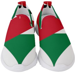 Heart-love-affection-jordan Kids  Slip On Sneakers