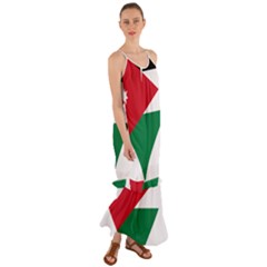 Heart-love-affection-jordan Cami Maxi Ruffle Chiffon Dress