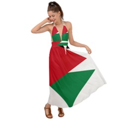 Heart-love-affection-jordan Backless Maxi Beach Dress