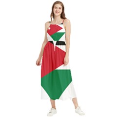 Heart-love-affection-jordan Boho Sleeveless Summer Dress