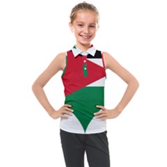 Heart-love-affection-jordan Kids  Sleeveless Polo T-Shirt