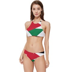 Heart-love-affection-jordan Banded Triangle Bikini Set