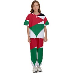 Heart-love-affection-jordan Kids  T-Shirt and Pants Sports Set