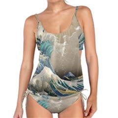 Japanese Wave Tankini Set by Cowasu