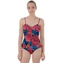 Flower Classic Japanese Art Sweetheart Tankini Set View1