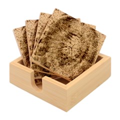 Annual-rings Bamboo Coaster Set by nateshop