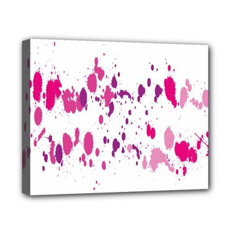 Blot-01  Canvas 10  X 8  (stretched) by nateshop