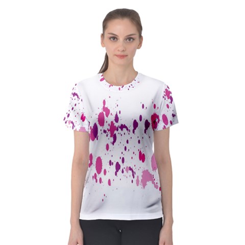 Blot-01  Women s Sport Mesh T-shirt by nateshop