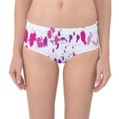 Blot-01  Mid-waist Bikini Bottoms by nateshop