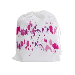 Blot-01  Drawstring Pouch (xl) by nateshop