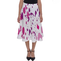 Blot-01  Perfect Length Midi Skirt by nateshop