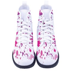 Blot-01  Women s High-top Canvas Sneakers by nateshop