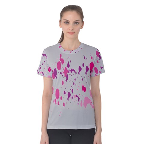 Blot-02 Women s Cotton T-shirt by nateshop