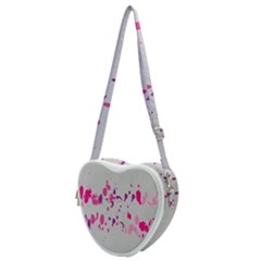 Blot-02 Heart Shoulder Bag by nateshop