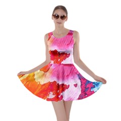 Colorful-100 Skater Dress by nateshop