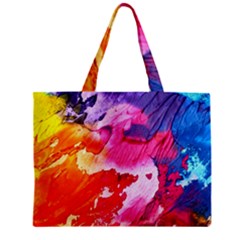 Colorful-100 Zipper Mini Tote Bag by nateshop