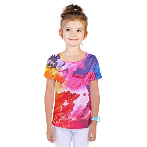Colorful-100 Kids  One Piece T-shirt by nateshop