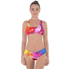 Colorful-100 Criss Cross Bikini Set by nateshop