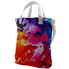 Colorful-100 Canvas Messenger Bag by nateshop