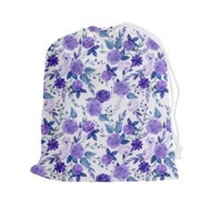 Violet-01 Drawstring Pouch (2xl) by nateshop