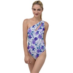Violet-01 To One Side Swimsuit