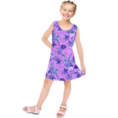 Violet-02 Kids  Tunic Dress