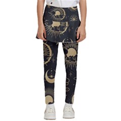 Asian Seamless Pattern With Clouds Moon Sun Stars Vector Collection Oriental Chinese Japanese Korean Kids  Skirted Pants by pakminggu