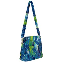 Painting-01 Zipper Messenger Bag by nateshop