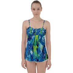 Painting-01 Babydoll Tankini Top by nateshop