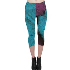 Plumage Capri Leggings  by nateshop