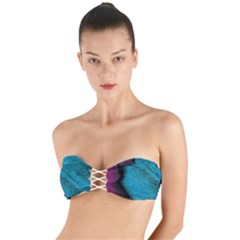 Plumage Twist Bandeau Bikini Top by nateshop