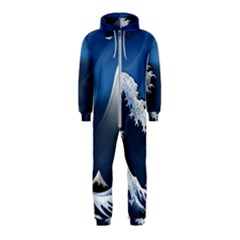 The Great Wave Off Kanagawa Hooded Jumpsuit (kids) by pakminggu