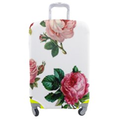Roses-white Luggage Cover (medium) by nateshop