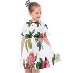 Roses-white Kids  Sailor Dress by nateshop