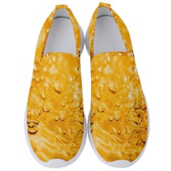 Water-gold Men s Slip On Sneakers