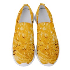 Water-gold Women s Slip On Sneakers by nateshop