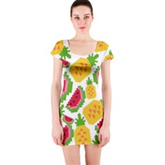 Watermelon -12 Short Sleeve Bodycon Dress by nateshop