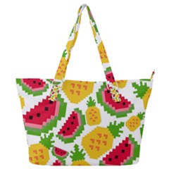 Watermelon -12 Full Print Shoulder Bag by nateshop
