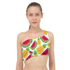 Watermelon -12 Spliced Up Bikini Top  by nateshop