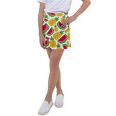 Watermelon -12 Kids  Tennis Skirt by nateshop