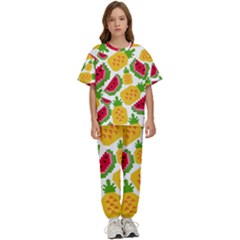 Watermelon -12 Kids  T-shirt And Pants Sports Set by nateshop