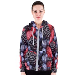 Berries-01 Women s Zipper Hoodie