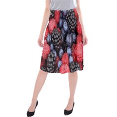 Berries-01 Midi Beach Skirt by nateshop