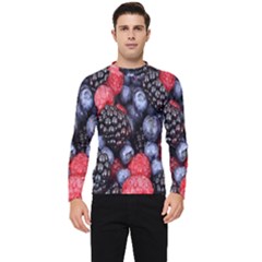 Berries-01 Men s Long Sleeve Rash Guard by nateshop