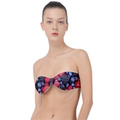 Berries-01 Classic Bandeau Bikini Top  by nateshop