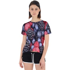 Berries-01 Open Back Sport T-shirt by nateshop