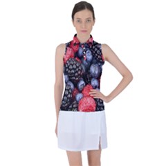 Berries-01 Women s Sleeveless Polo T-shirt by nateshop